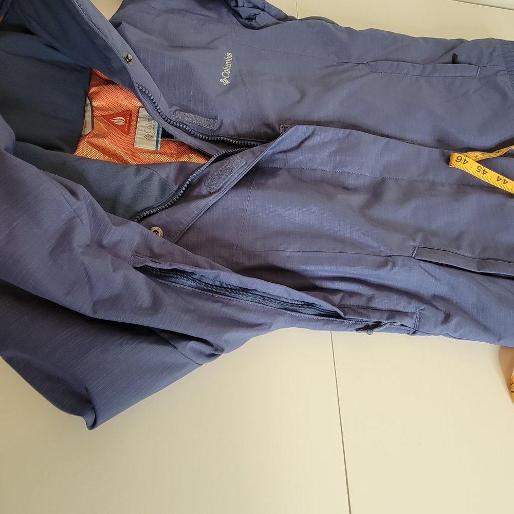 Columbia Ski-Snowboard Jacket Omni-Heat Tech Womens Blue /Orange Size XS - Picture 9 of 15